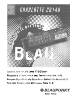 Blaupunkt Charlotte-CR-148 - Owners Manual